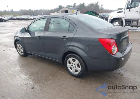 2014 Chevrolet Sonic Ls Auto from USA, damaged, VIN 1G1JA5SH2E4130677